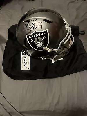 Bo Jackson Oakland Raiders Signed Autographed Full SIze Helmet JSA Witnessed COA • $350