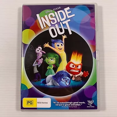 Inside Out (DVD 2015) Disney Pixar Animation Region 4 • $4.75