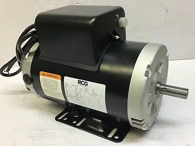 Compressor Duty Electric Motor 2200watt 3Hp 2800RPM 240Volt 3/4  Shaft  • $310