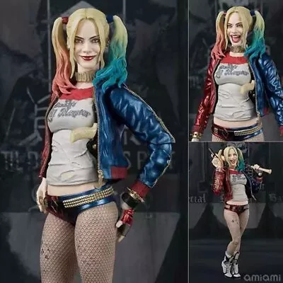 SHF Suicide Squad Harley Quinn 14cm PVC Action Doll New Product • $26.88