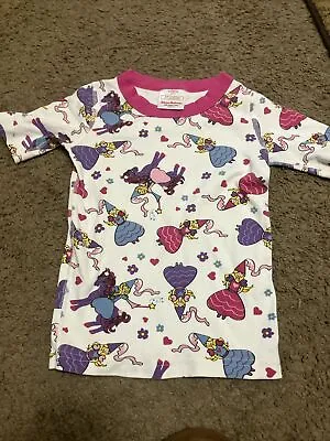 Girl's Hanna Andersson Princess Pajamas 6-7 120cm Shirt • $15