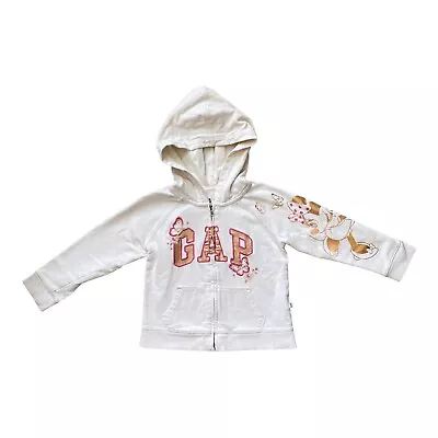 Minnie Mouse Hoodie Sweatshirt BABY GAP X DISNEY Size 4T Girls Toddler Kids • $19.99