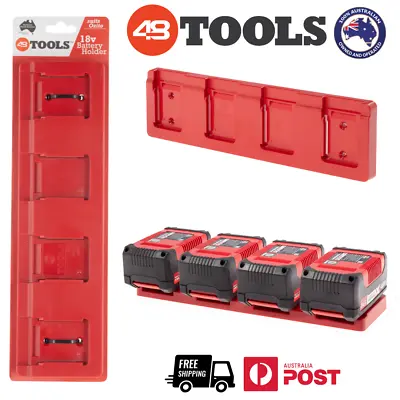 Ozito 18V Battery Wall Mount Holder From 48 Tools • $29.95