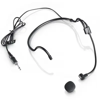 Neckband Cardioid Condenser Microphone For Wireless Systems 3.5mm Thread Jack • £11.21