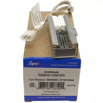Supco Oven Range Igniter For Whirlpool AP6037202 PS11770066 W10918546 • $23.86