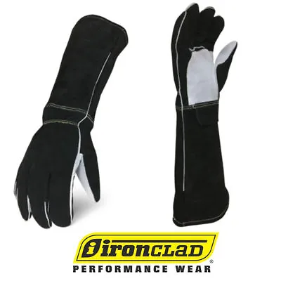 $26.73 • Buy IronClad WSTK Stick Welder Elkskin & Leather Welding Gloves - Select Size