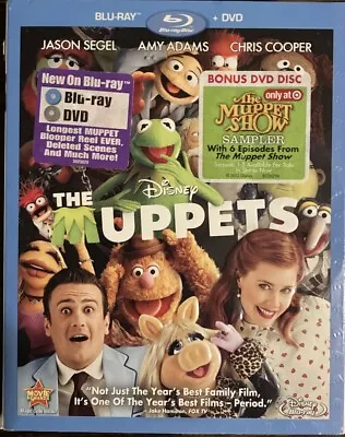 The Muppets - Two-Disc Combo Pack [Blu-ray + DVD] W/slipcover *Combine Shipping* • $4.97
