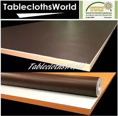 Brown Table Protector Heavy Duty Heat Resistant Executive Table Felt Sent Rolled • £20.99