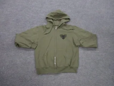 Oakley Jacket Adult S Green Full Zip Hooded Logo Outdoors Casual Pockets Mens • $19.95