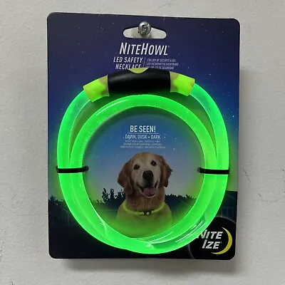 Nite Ize NiteHowl LED Safety Necklace Green • $8.98
