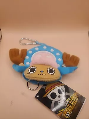 One Piece Keychain Holder Plush-Like Bagpack Clip Anime • $9.99