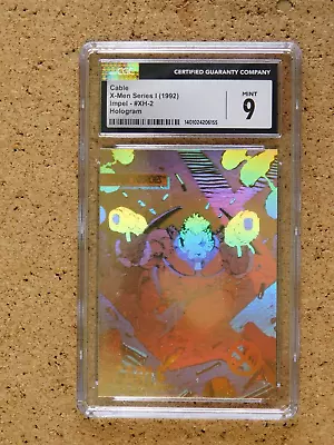 1992 X-men Impel Series I Cable Hologram Xh-2 Cgc Mint 9 • $29.99