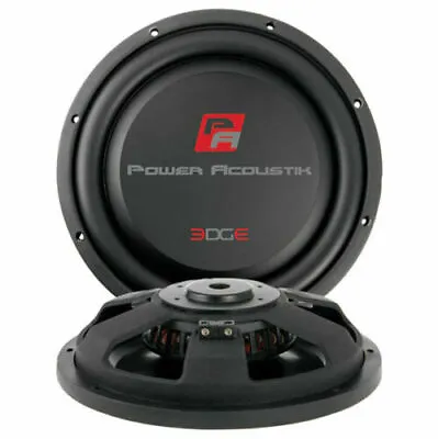 NEW Power Acoustik EW-104S 1200 Watt 10  4 Ohm Shallow Truck Car Subwoofer Sub • $62.90