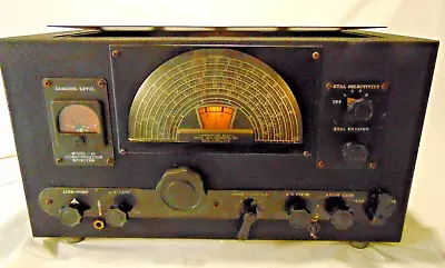 Old Vacuum Tube RADIO MFG ENIGNEERS Inc. Model 43 Communications Receiver • $2541.50