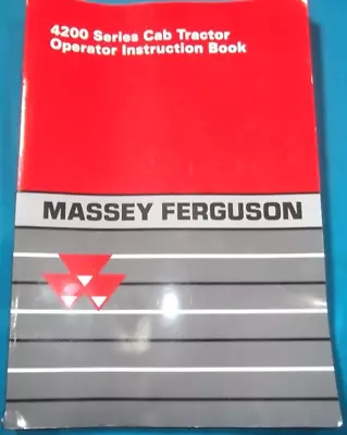 Massey Ferguson 4263 4270 4215 4220 4225 Tractor Operation & Maintenance Manual • $59.99