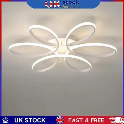 Modern Flower Flush Mount Lamp Chandelier For Living Room Bedroom (A) • £16.49