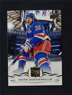 2018-19 Upper Deck UD Series 1 Base #123 Mats Zuccarello • $0.99