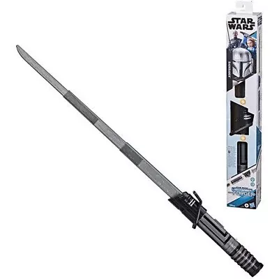£29.95 • Buy Star Wars Mandalorian Darksaber Forge Extending Lightsaber Lights & Fx Sound