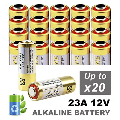 1-20x 21/23 23A A23 23GA 23A 12V Alkaline Battery For Garage Car Remote Alarm • $2.99