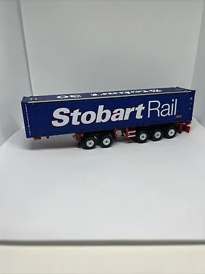 Oxford Diecast Eddie Stobart Container Multi Trailer 1:76 Scale  Stobart Rail • £14.99