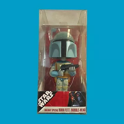 Boba Fett 2007 Star Wars Holiday Special Wacky Wobblers Bobble Head • $24.99