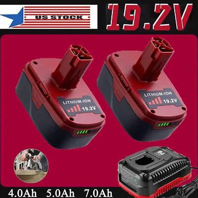 19.2 Volt 4.0 5.0 6.0Ah For Craftsman C3 DieHard Li-ion Battery / Charger 11375 • $26.98