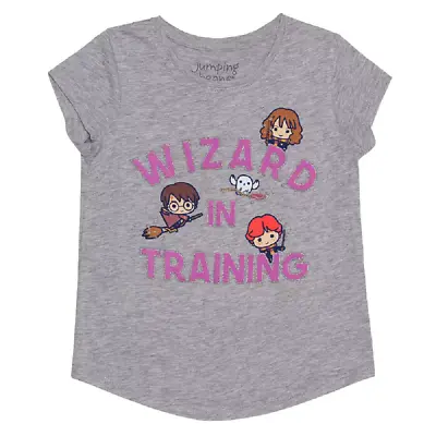 Girls Size 6 Jumping Beans Harry Potter Wizard In Training Graphic Tee • $9.66