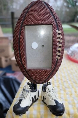 £10.07 • Buy Football Picture Frame Free Standing 6in Tall Footed Friends Tennis Shoes