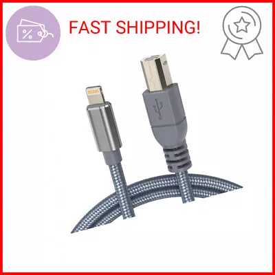 LMUBOY Lightning To USB-B Midi Cable For IPad/iPhoneUSB Type B Midi Cord For IP • $13.93