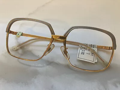 NWT Vintage 1970-80’s Viennaline Gold Tone Eyeglasses Frames Michael Caine • $40.50