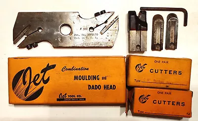 Jet Combination Moulding And Dado Head With Two Sets Of Cutters • $27.50