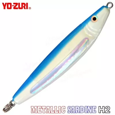 Yo-Zuri  Slow Speed Jig Metallic Sardine  F355-H2  80 Grams  95mm Long • £3.59