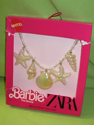 Mattel BARBIE Movie ZARA Special Edition Collection NECKLACE Iridescent Shells • $44.99