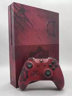 Microsoft Xbox One S Gears Of Wars Limited Edition 2TB Video Game Console • $309