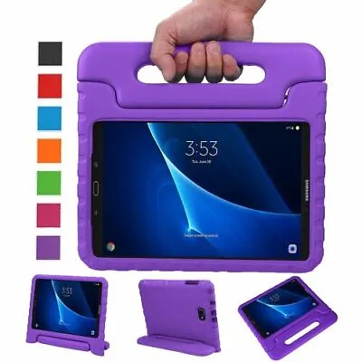 For Samsung Galaxy Tab A 2019 10.1 Full Body Case Handle Stand Kids SM T510 T515 • £10.71