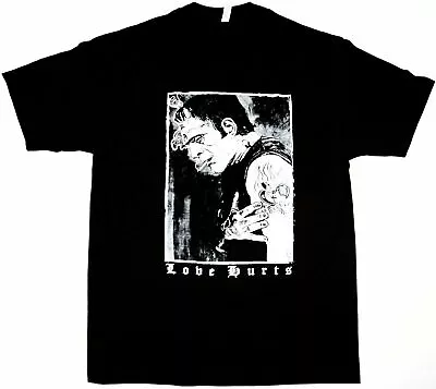 FRANKENSTEIN T-shirt LOVE HURTS Rockabilly Psychobilly Tattoo Tee Men's New • $17.95