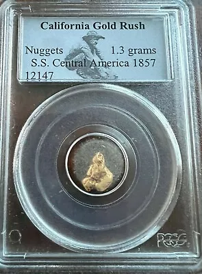 $555.55 • Buy Ss Central America Ssca Shipwreck Large 1.3 Gram Gold Nugget With **bonus Dvd**