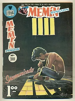 MEMIN PINGUIN #381 Incomunicado Mexican Comic 1971 • $9