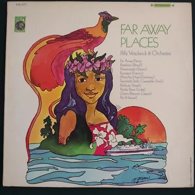 Billy Verplanck & Orchestra - Far Away Places Vinyl LP METRO RECORDS MS-611 • $5.99