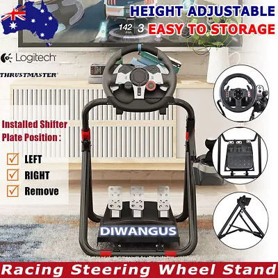 Steering Racing Wheel Stand Fr Logitech G923 G920 Thrustmaster T248 T150 PC Xbox • $109.59