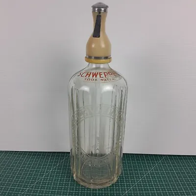 Vintage Schweppes Soda Syphon Water Bottle • $49