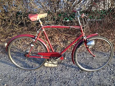 Vintage British 3 Speed BLACK KNIGHT Bicycle With Dyno Three Hub • $300