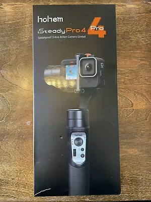 Splashproof 3-Axis Action Camera Gimbal (iSteadyPro4) • $75
