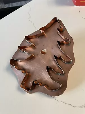 $31 • Buy Vintage Martha Stewart Cookie Cutter -Copper - Martha By Mail - O Christmas Tree