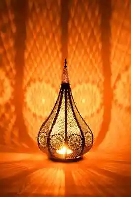 $94.99 • Buy Vintage Design Handmade Moroccan Turkish Metal Lamp Exclusive Night Light Lamp
