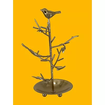 Threshold Jewelry Metal Tree Display Trinket Organize Gold Large 14.5  3359 • $19.99