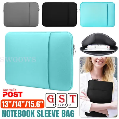 Neoprene Laptop Sleeve Notebook Cover Case Bag For 13 14 15 Inch Macbook Dell • $16.96