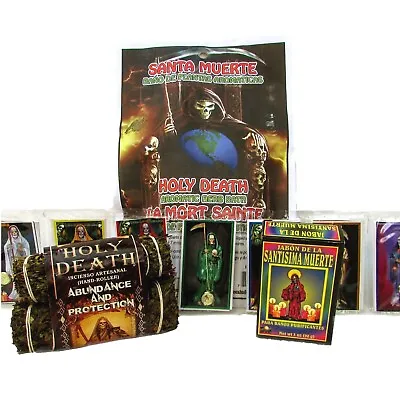 Kit Completo Ritual De La Santa Muerte  / Complete Holy Death Ritual Kit 4pc • $25.99