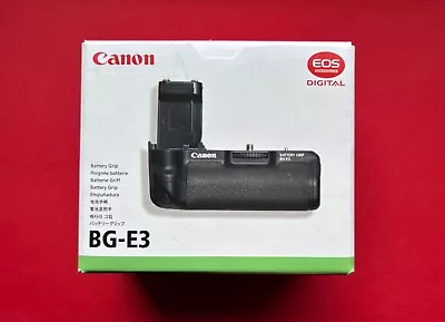 GENUINE! Canon BG - E3 Battery Grip For  EOS 350D & 450D Unused! • £36.98