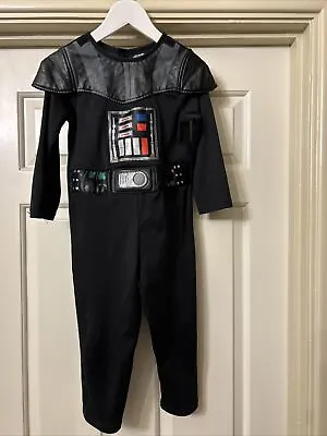 Star Wars - Darth Vader Childs Costume And Mask Age 3-4 Years • £7